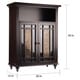 Jezzebel Double-door 3-shelf Floor Cabinet by Elegant Home Fashions - Thumbnail 3