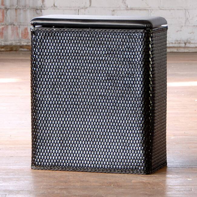 LaMont Home Carter Black Upright Hamper