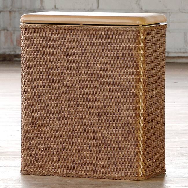 LaMont Home Carter Cappuccino Upright Hamper