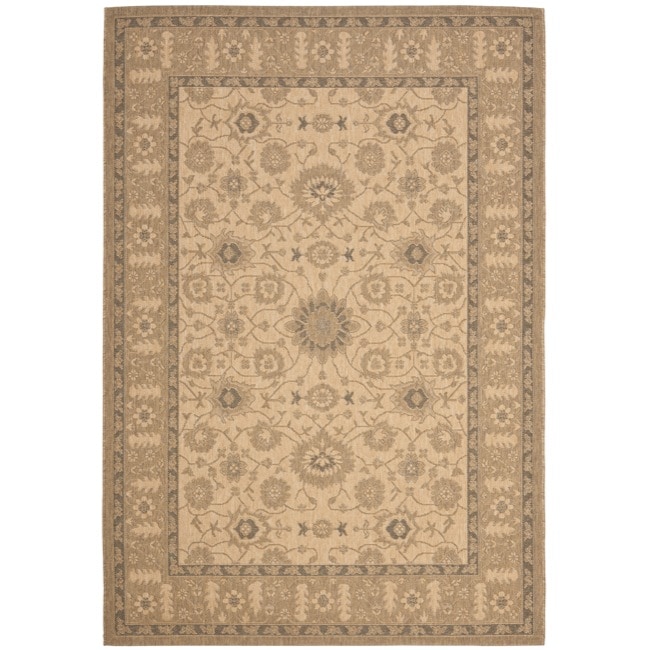 Natural/ Gold Indoor Outdoor Rug (4 X 57)