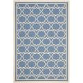 Safavieh Courtyard Poolside Blue/ Beige Indoor/ Outdoor Rug - 9' x 12'
