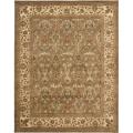 Safavieh Handmade Mahal Green/ Beige New Zealand Wool Rug - 8'3 x 11'