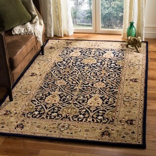Top Product Reviews For Safavieh Handmade Mahal Blue Gold New Safavieh Handmade Mahal Blue Gold New Zealand Wool Rug 7 6