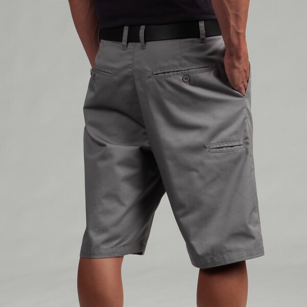 grey chino shorts mens