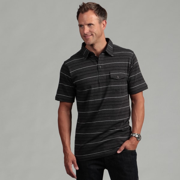 Burnside Men's Charcoal Polo Shirt Burnside Casual Shirts