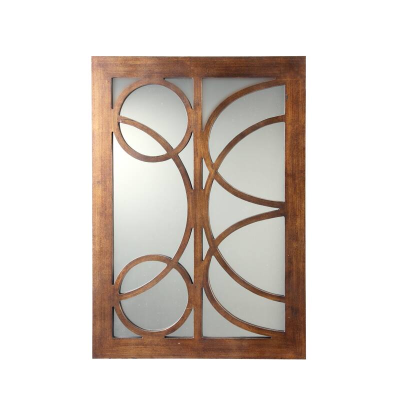 Lacey 28-Inch Antique Bronze Finish Large Mirror