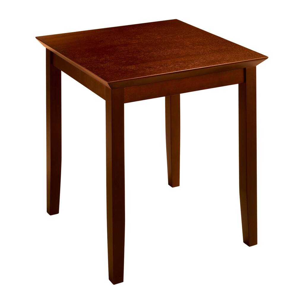 Safco Wood Veneer/Solid Wood Square End Table (19' x 19' x 20')