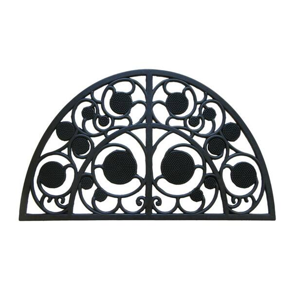 RubberCal "Irish Garden" Rubber Cast Iron Doormat, 18 by 30Inch Overstock 6513881