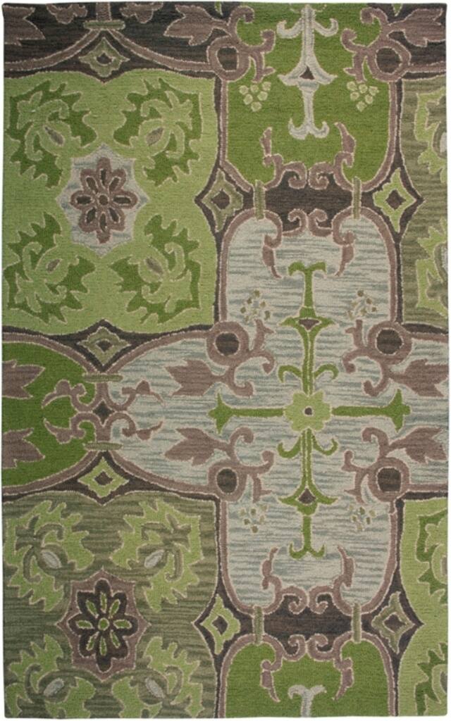 Rizzy Home Country Collection Hand-tufted New Zealand Wool Blend Accent Rug (8' x 10') - 8' x 10'