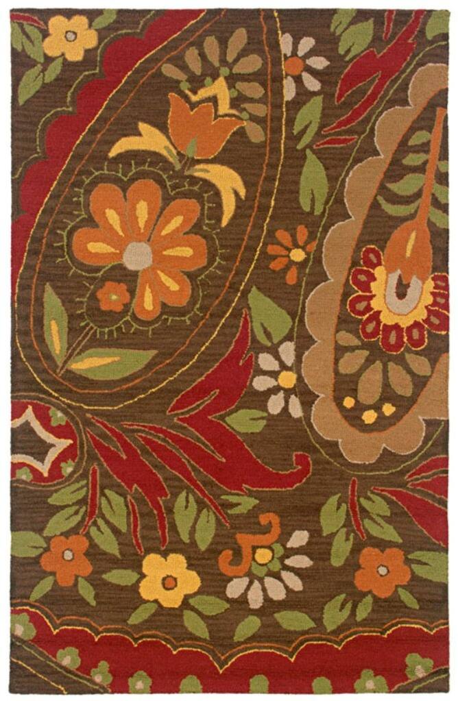 Rizzy Home Country Collection Hand-tufted New Zealand Wool Blend Accent Rug (8' x 10') - 8' x 10'