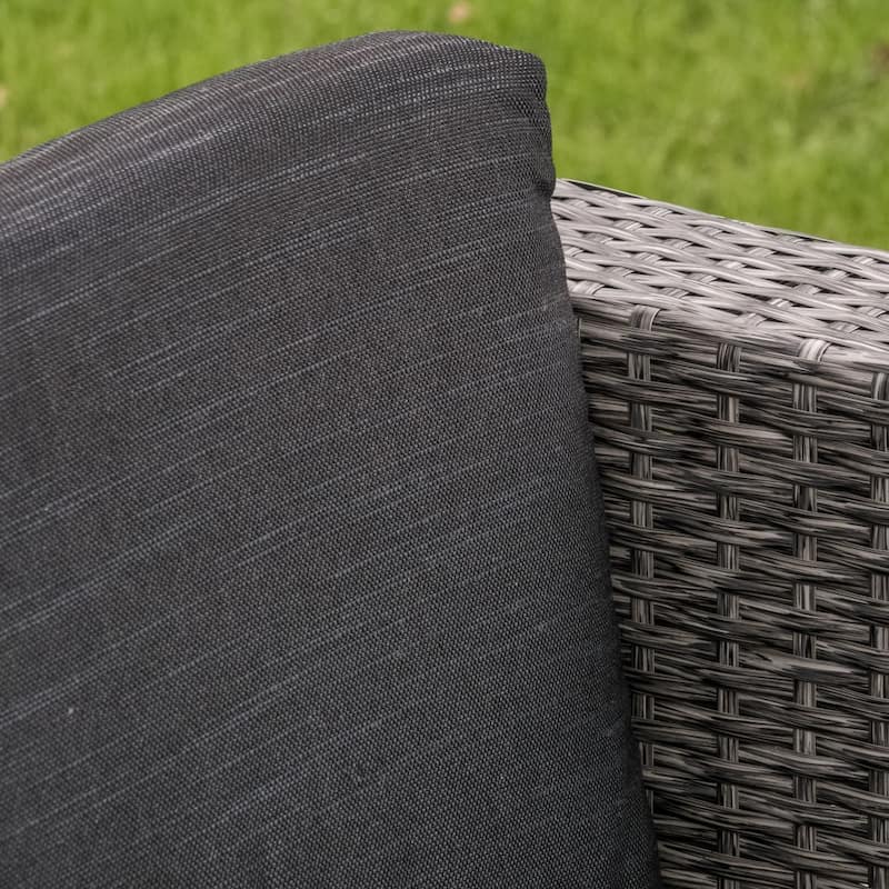 Puerta Outdoor 4-piece Patio Chat Set by Christopher Knight Home