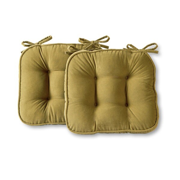 Microfiber chair 2024 cushions