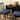 Hyatt Denim Indoor Reversible Microfiber Chair Pads (2-Pack)