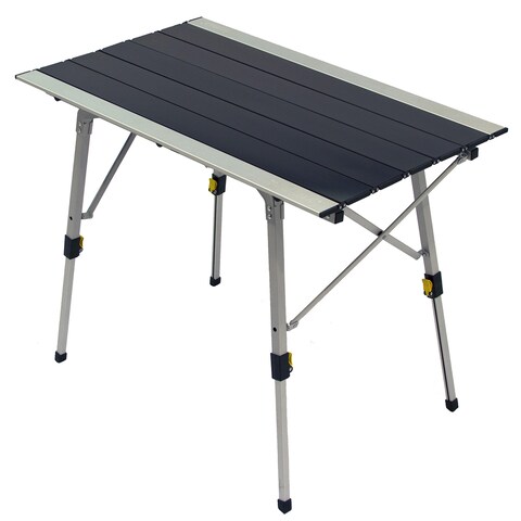 TravelChair Grand Canyon Table, Foldable, Adjustable Camping Table for Outdoor Adventures (3 varying heights)