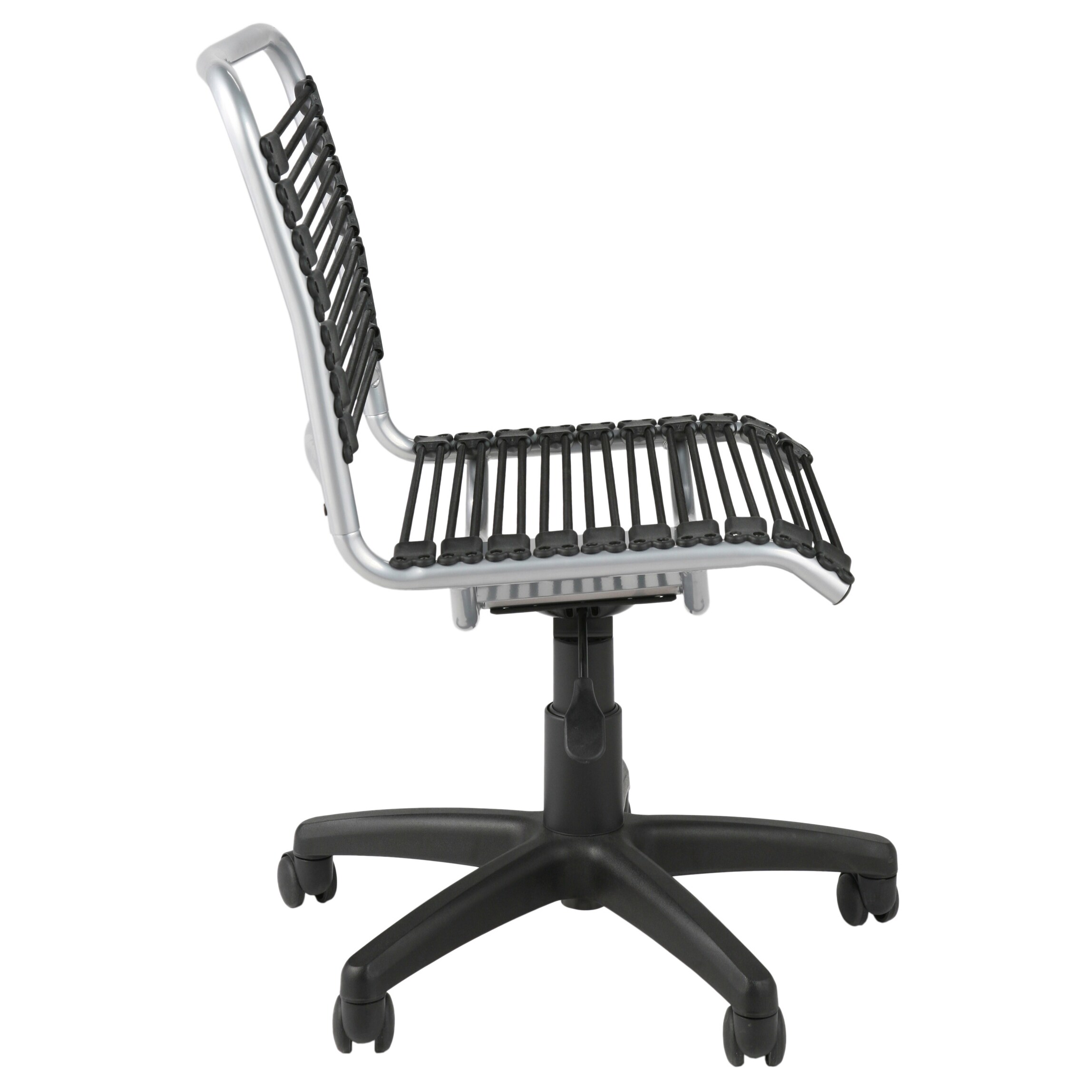 Bungie Low Back Black Aluminum Office Chair