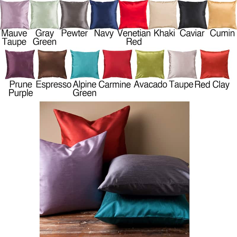 Artistic Weavers Chic 22-inch Square Knife-edge Decorative Down-filled Accent Pillow