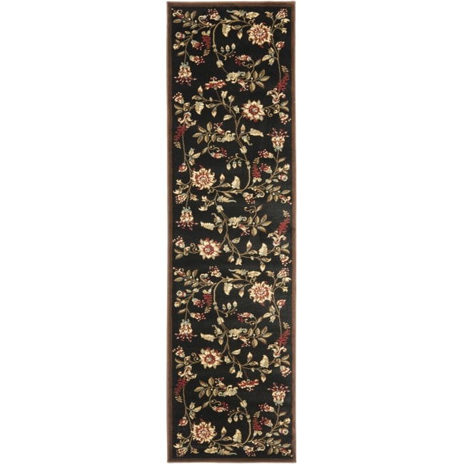 Lyndhurst Zen Gardens Black Rug (23 X 16)