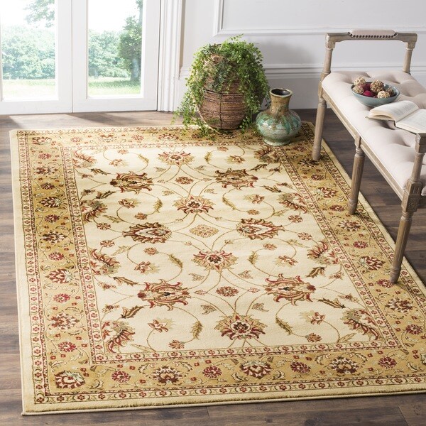 Safavieh Lyndhurst Traditional Oriental Ivory/ Beige Rug - 6'7 x 9'6