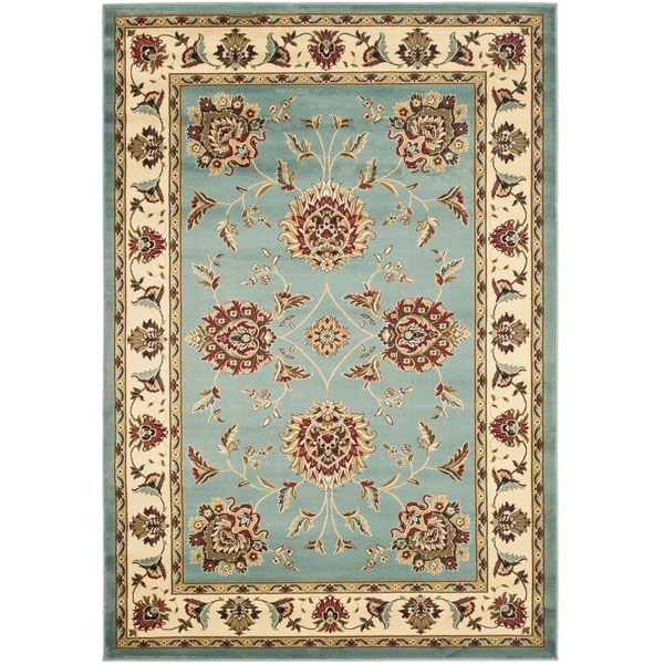 Safavieh Lyndhurst Traditional Tabriz Blue/ Ivory Rug (3'3 x 5'3)