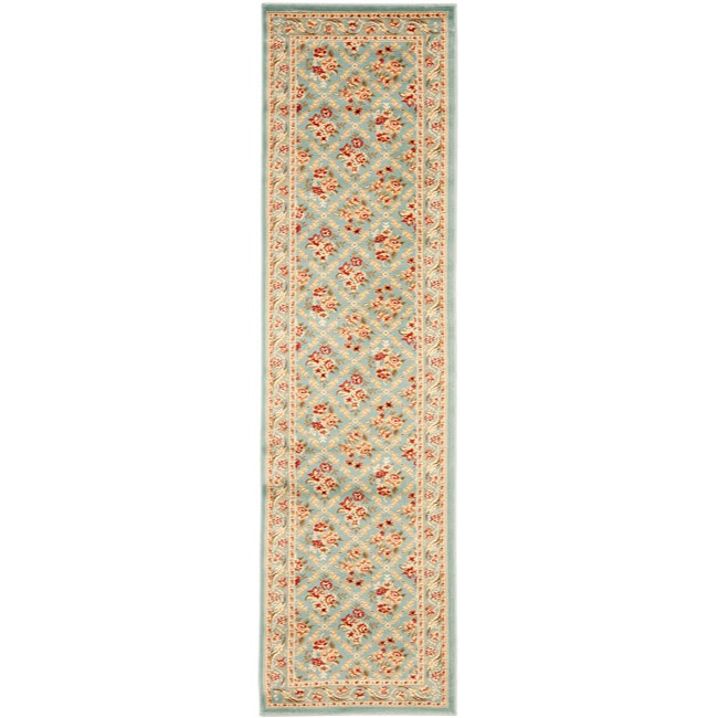 Lyndhurst Floral Trellis Blue Rug (23 X 8)