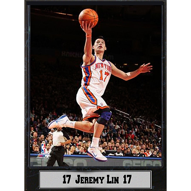 New York Knicks Jeremy Lin Basketball Photo Plaque