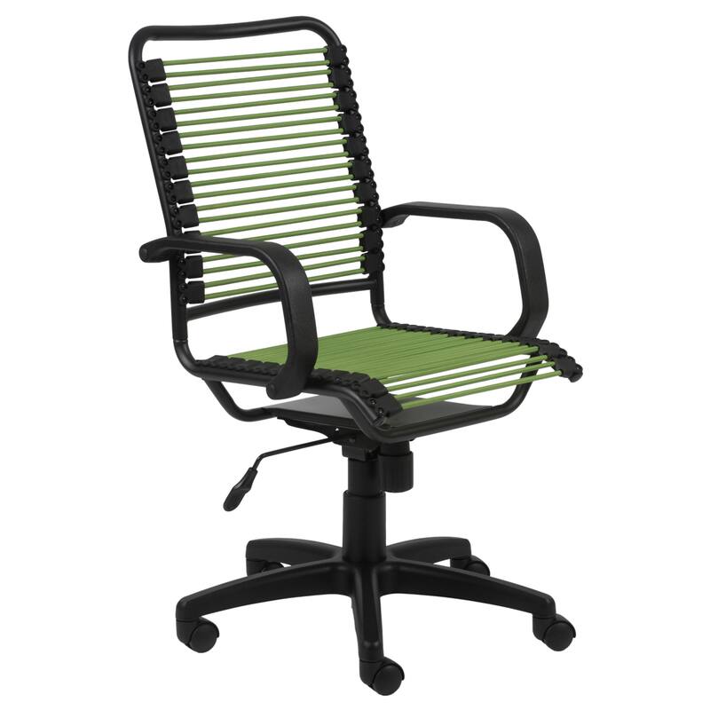 Green/ Graphite Black Steel Office Chair - Green/Black