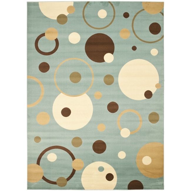 Porcello Cosmos Blue Rug (6 7 X 9 6)