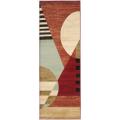 Safavieh Porcello Modern Abstract Multicolored Rug - 2'4 x 6'7