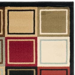 Porcello Waves Squares Rug (2'4 x 6'7) Safavieh Runner Rugs