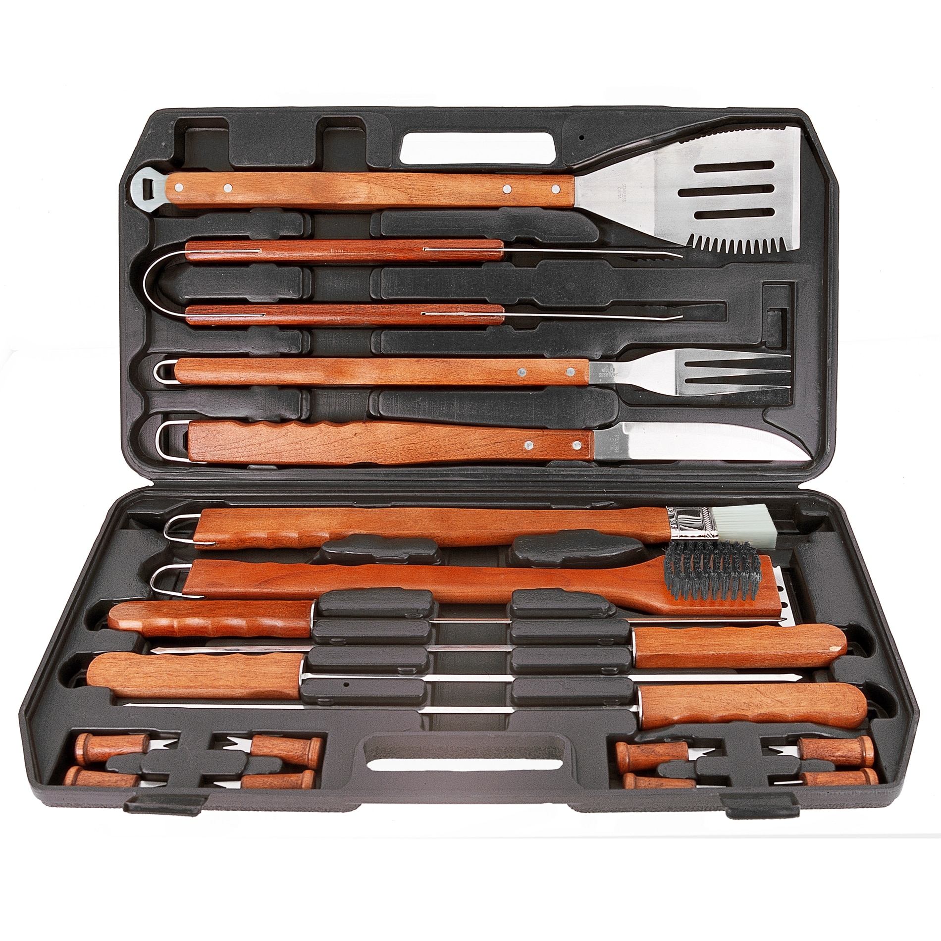 Mr. BBQ 18piece Gourmet Stainless Steel Tool Set Free Shipping On