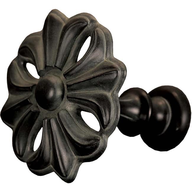 Menagerie Fleur Bell Noir Curtain Holdback