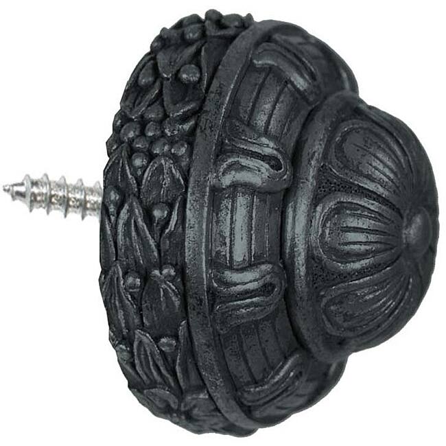 Menagerie Bella Noir Curtain Rod Endcap