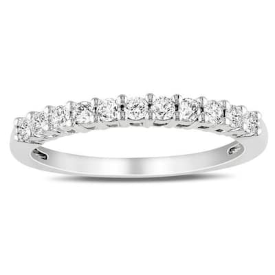 Miadora 14k Gold 1/3ct TDW Certified Diamond Ring