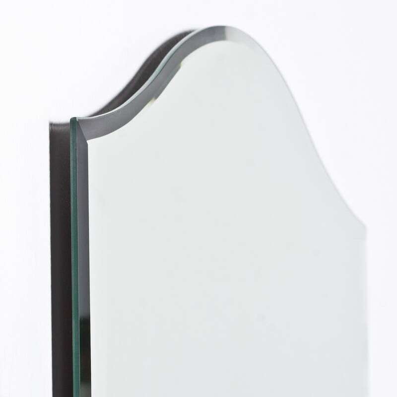Amelia Modern Bathroom Mirror - Silver - 31.5Hx23.6Wx.5D
