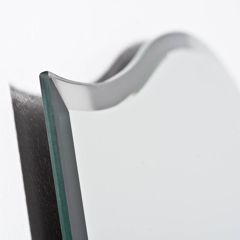 Amelia Modern Bathroom Mirror - Silver - 31.5Hx23.6Wx.5D