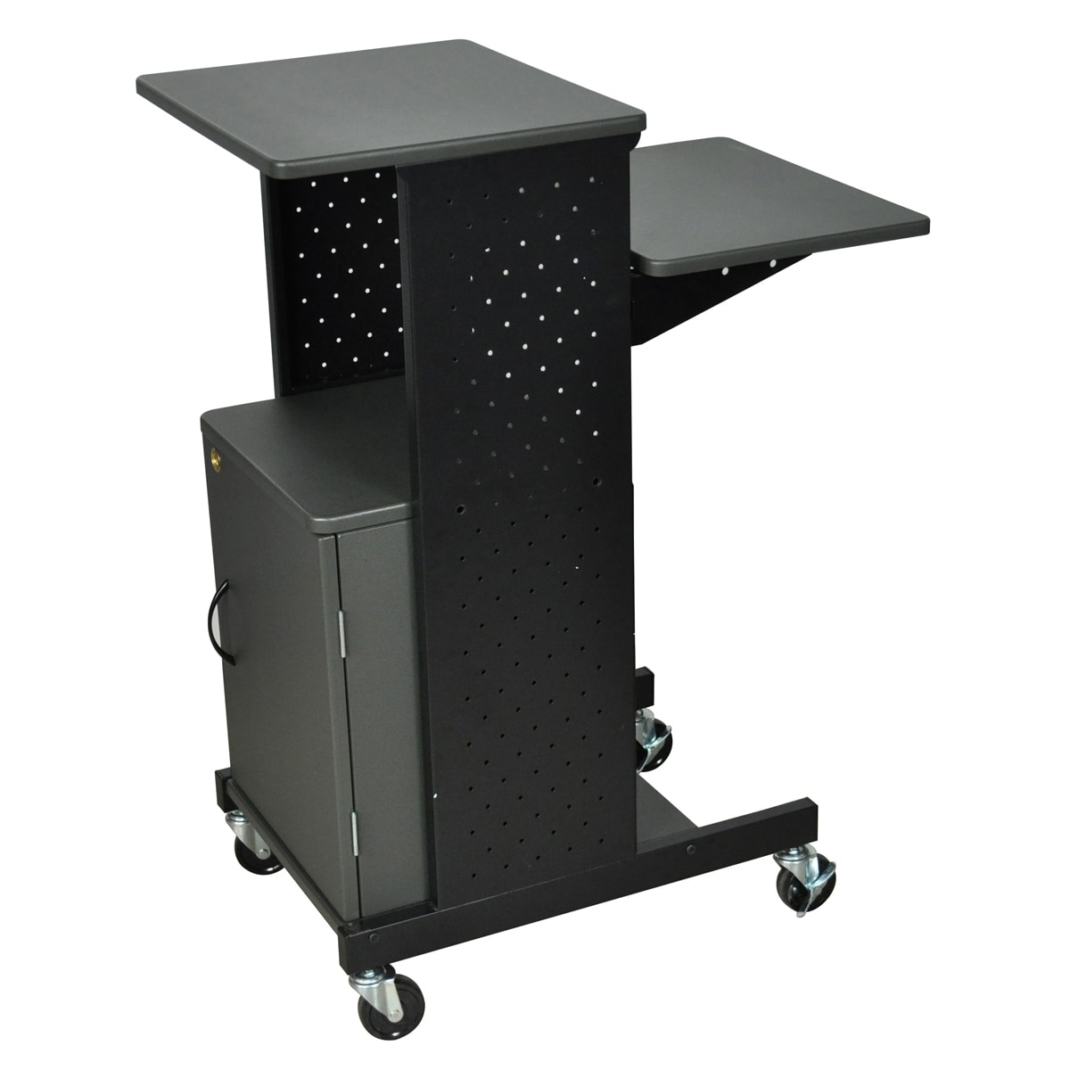 Luxor Presentation Portable Workstation With Cabinet