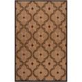 Woven Tan Tigua Indoor/Outdoor Moroccan Lattice Area Rug (8'8 x 12')