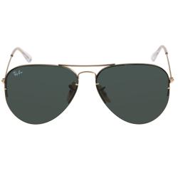 Ray Ban Unisex RB3460 56 mm Interchangeable Aviator Sunglasses Ray Ban Fashion Sunglasses