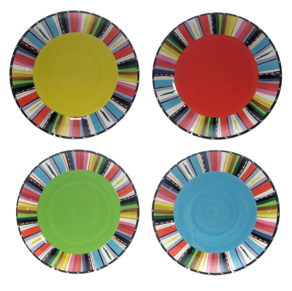 Certified International Santa Fe 10.75 inch Dinner Plates (set Of 4) (CeramicNot microwave safe or oven safeCare instructions Dishwasher safeDimensions 5.5 inches high x 10.75 inches in diameterSet of four (4))