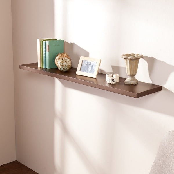 Harper Blvd Vermont 48-inch Espresso Floating Shelf - Free Shipping ...