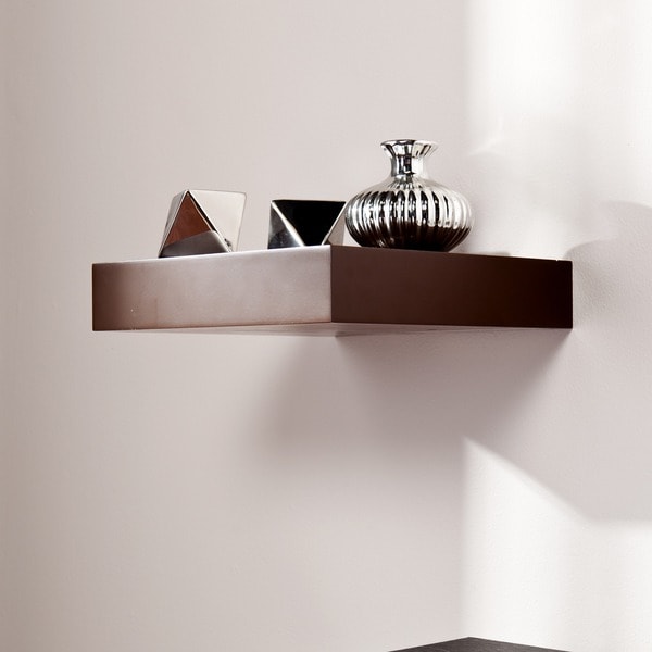 Clay Alder Home Hi-Line 10-inch Espresso Floating Shelf