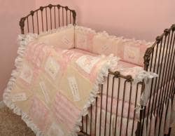 frilly cot bedding