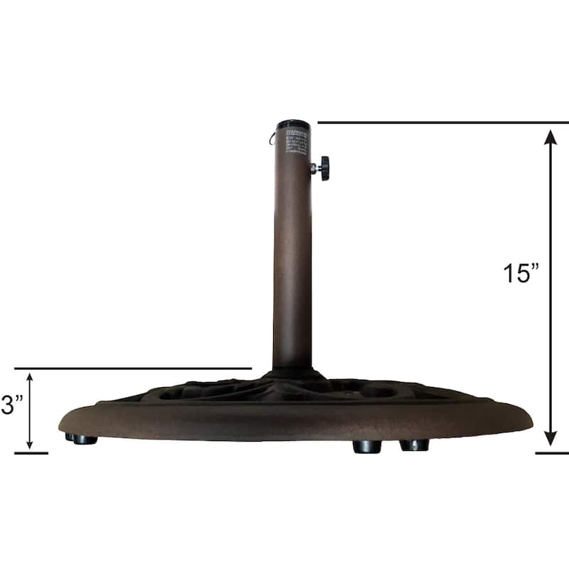 TropiShade Cast Iron Umbrella Base