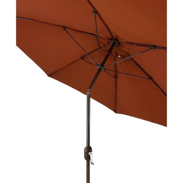 Shop Black Friday Deals On Tropishade 9 Ft Aluminum Bronze Patio Umbrella With Rust Cover On Sale Overstock 6534773