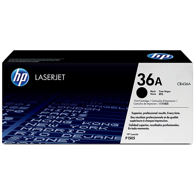 Hp Laser Jet 36a Black Toner Cartridge