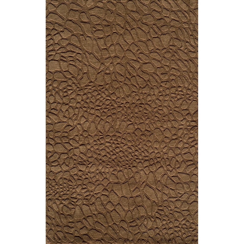 Momeni Gramercy Hand Loomed Wool Contemporary Solid Area Rug
