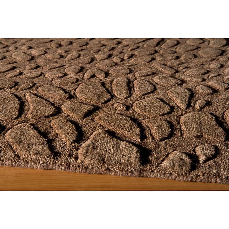 Momeni Gramercy Hand Loomed Wool Contemporary Solid Area Rug