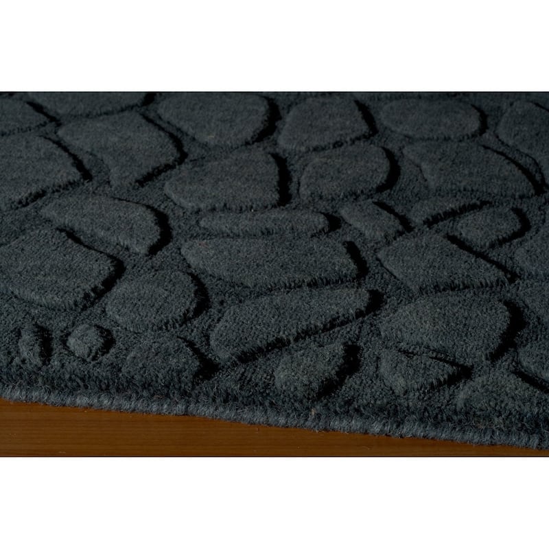 Momeni Gramercy Hand Loomed Wool Contemporary Solid Area Rug