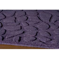 Hand loomed Loft Stones Purple Wool Rug (9'6 x 13'6) 7x9   10x14 Rugs