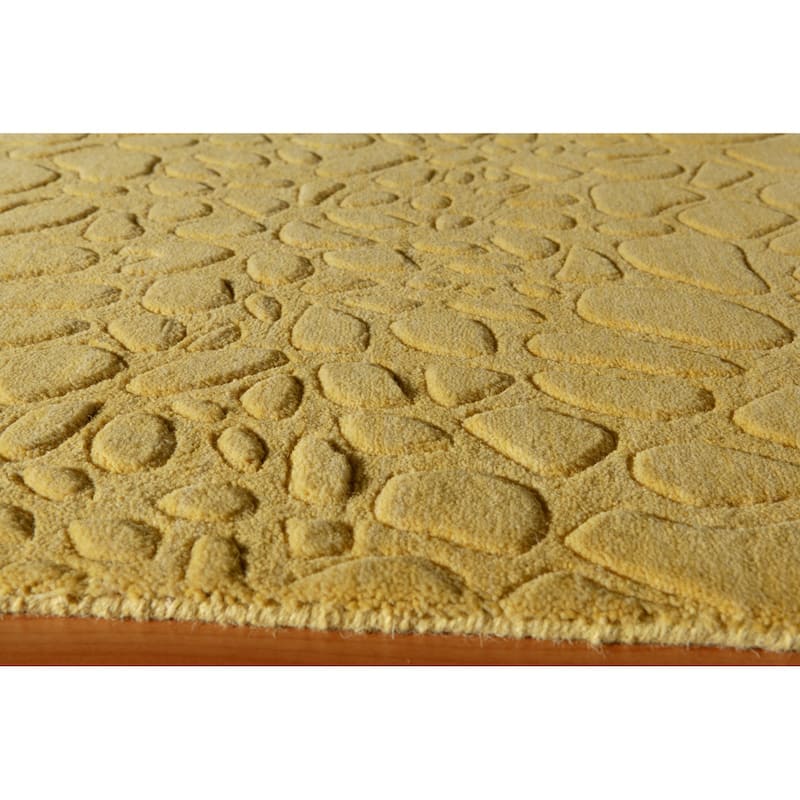 Momeni Gramercy Hand Loomed Wool Contemporary Solid Area Rug